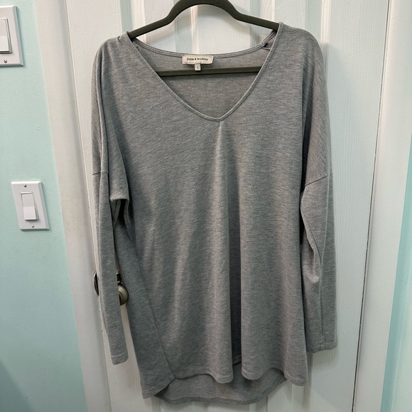 HUDSON Women's Long Sleeve Wrap Shirt - Casual Button-Down Blouse For Work Or Everyday Wear - View #11